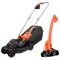 Газонокосилка Электрическая Black&Decker BEMW351+GL360SB-QS Ручной