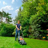Газонокосилка Электрическая Black&Decker BEMW351+GL360SB-QS Ручной photo 13