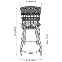 Подставка для горшка Ikea Tolkning Wood / Дерево photo 2