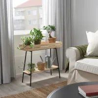 Suport pentru ghiveci Ikea Vaniljstang Wood / Metal photo 4