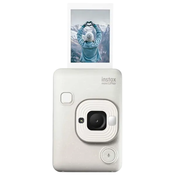 Фотоаппарат моментальной печати FujiFilm Instax Mini LiPlay  CMOS/ Белый photo 4 Фотоаппарат моментальной печати FujiFilm Instax Mini LiPlay  CMOS/ Белый photo 4