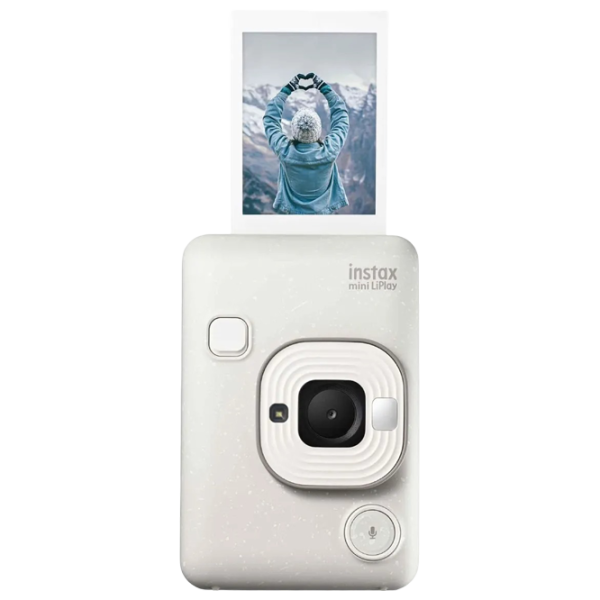 Фотоаппарат моментальной печати FujiFilm Instax Mini LiPlay  CMOS/ Белый photo 4 Фотоаппарат моментальной печати FujiFilm Instax Mini LiPlay  CMOS/ Белый photo 4