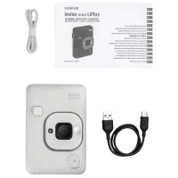 Cameră Foto Instant FujiFilm Instax Mini LiPlay CMOS/ White photo 8
