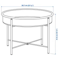 Подставка для горшка Ikea Kulturskog Черный / Металл photo 2