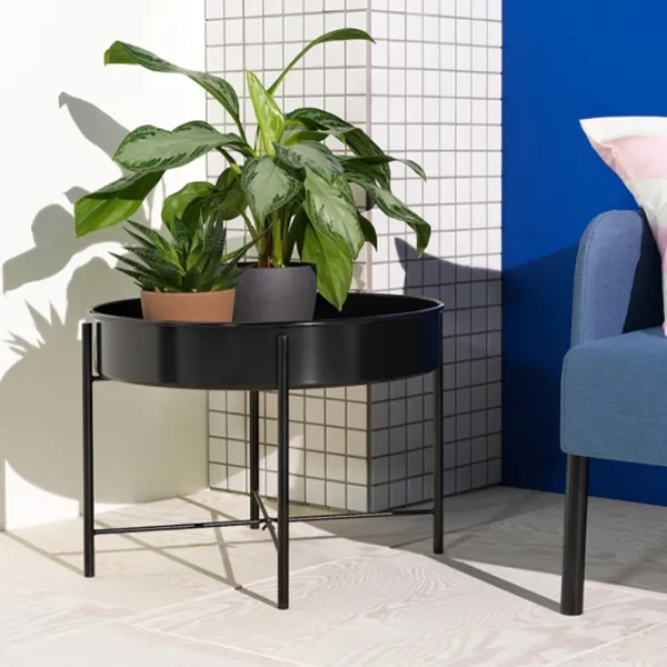 Подставка для горшка Ikea Kulturskog Черный / Металл photo 3