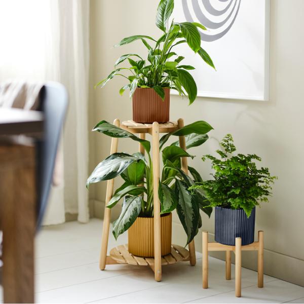 Подставка для горшка Ikea Daksjus Wood / Бамбуc photo 2
