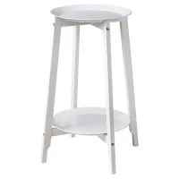 Suport pentru ghiveci Ikea Alpvide White / Metal