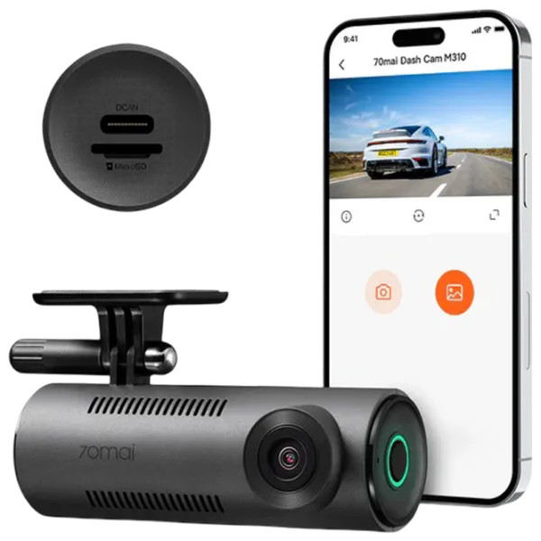 Cameră Auto 70mai Dash Cam M310 / Dark Grey photo 3