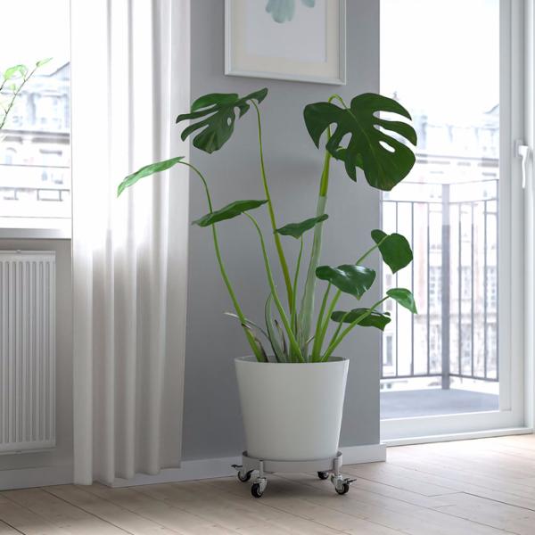 Подставка для горшка Ikea Olivblad Серый / Металл photo 2