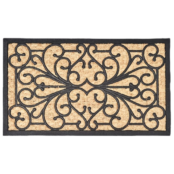 Covoraș intrare Promstore Luance 400 x 600 mm / Brown photo 1