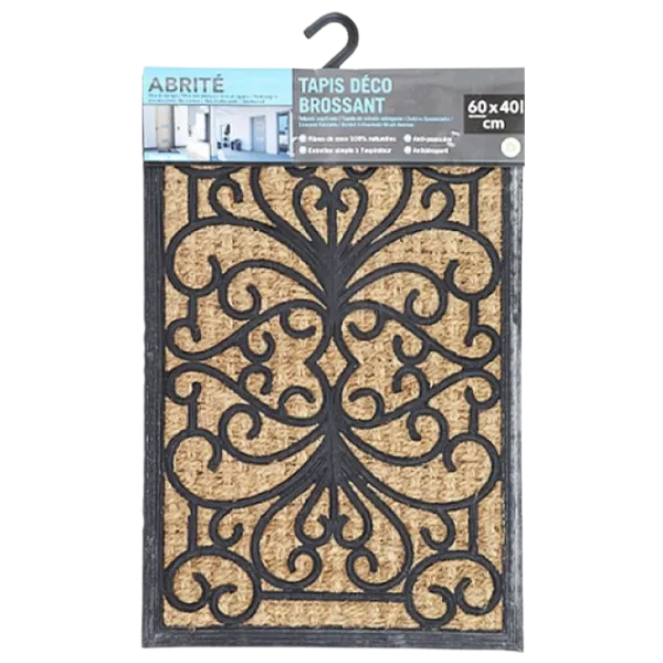 Covoraș intrare Promstore Luance 400 x 600 mm / Brown photo 2