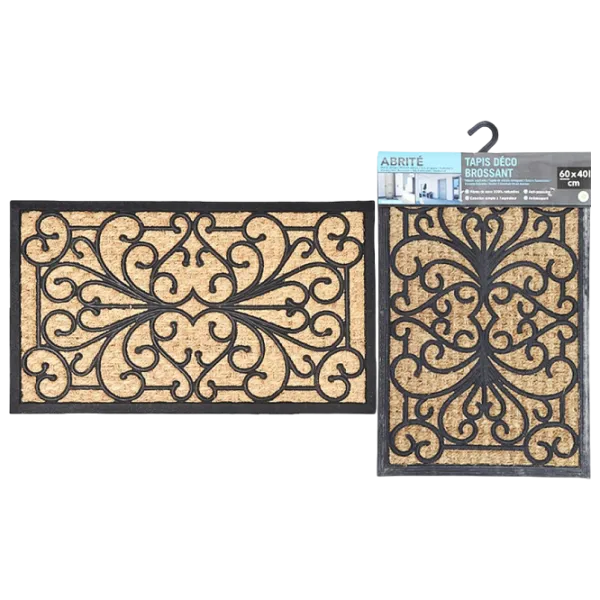 Covoraș intrare Promstore Luance 400 x 600 mm / Brown photo 3