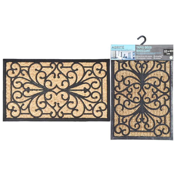 Covoraș intrare Promstore Luance 400 x 600 mm / Brown photo 3