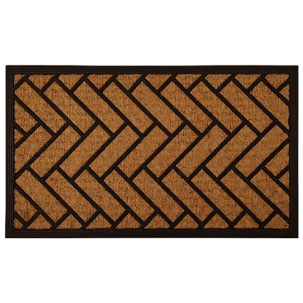 Covoraș intrare Promstore Luance Parquet 450 x 750 mm / Brown photo 1