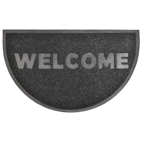 Covoraș intrare Luance Welcome 450 x 750 mm / Black photo 1 Covoraș intrare Luance Welcome 450 x 750 mm / Black photo 1
