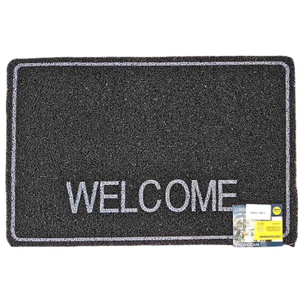 Входной коврик Perfect Home Presto 380 x 580 mm / Черный photo 1