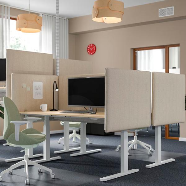 Masă de birou Ikea Mittzon PAL/ Stejar Sonoma photo 5