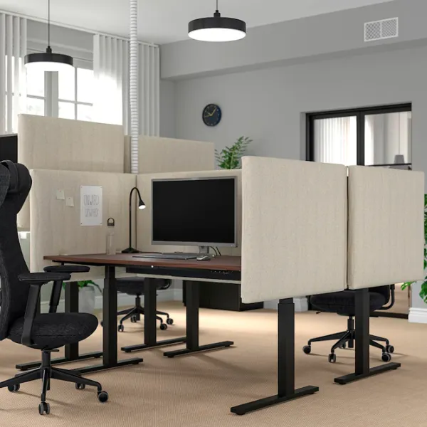 Офисный стол Ikea Mittzon ДСП/ Коричневый photo 5