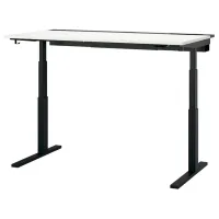 Офисный стол Ikea Mittzon ДСП/ Белый