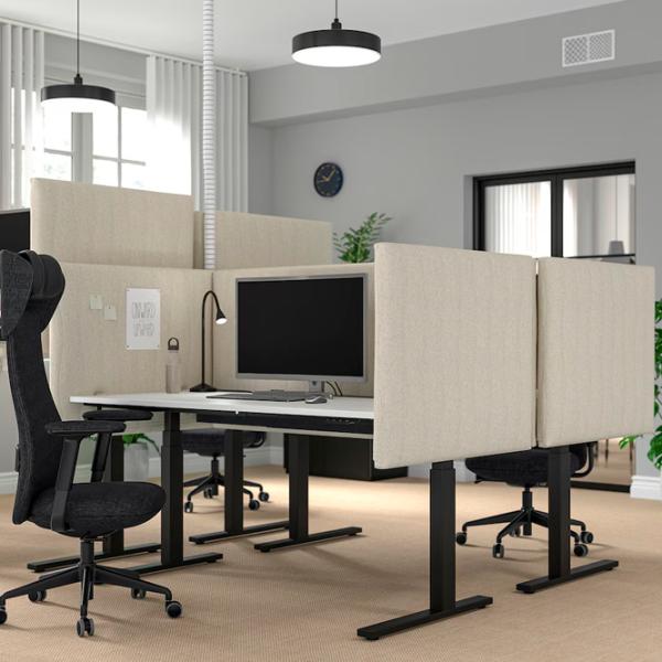 Офисный стол Ikea Mittzon ДСП/ Белый photo 4