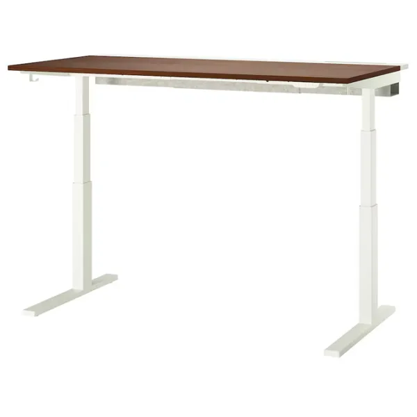 Офисный стол Ikea Mittzon ДСП/ Коричневый photo 1