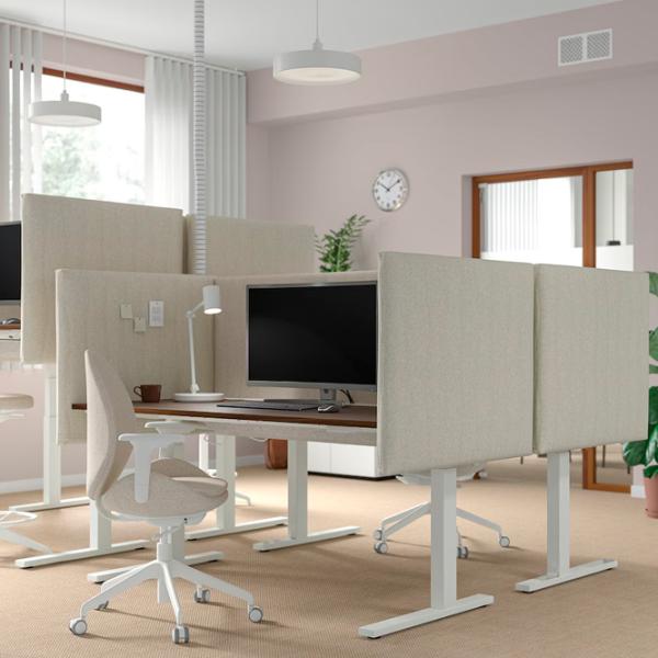 Офисный стол Ikea Mittzon ДСП/ Коричневый photo 4