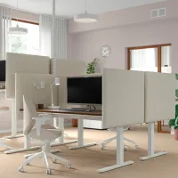 Masă de birou Ikea Mittzon PAL/ Brown photo 4