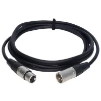 Аудио кабель Soundstil SST0-XX3-M0-100 ПВХ / Черный