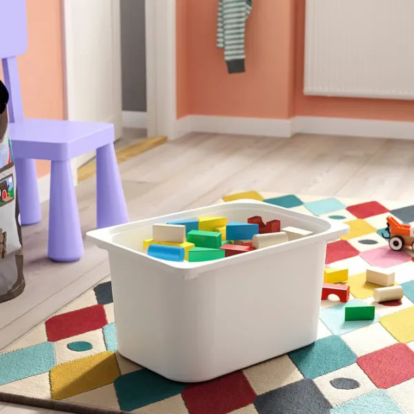 Etajeră cu containere Ikea Trofast 5 145 x 46 x 30 cm / PAL / White photo 6