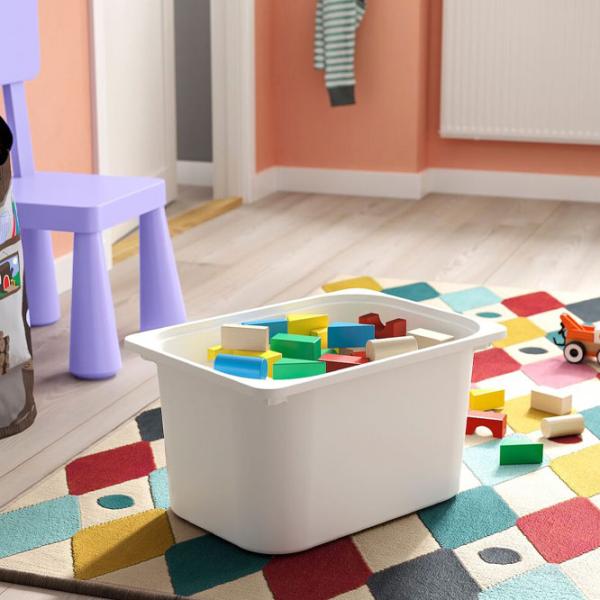 Etajeră cu containere Ikea Trofast 5 145 x 46 x 30 cm / PAL / White photo 6