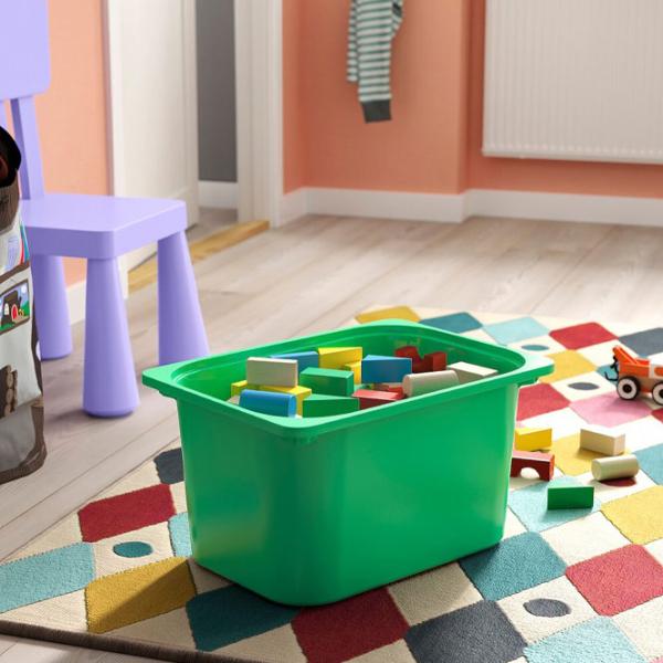 Etajeră cu containere Ikea Trofast 5 145 x 46 x 30 cm / PAL / White photo 6