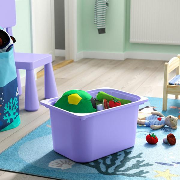 Etajeră cu containere Ikea Trofast 6 94 x 99 x 44 cm / PAL / White photo 3