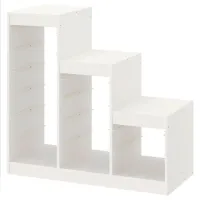Стеллаж с контейнерами Ikea Trofast 6 94 x 99 x 44см cm / ЛДСП / White photo 4