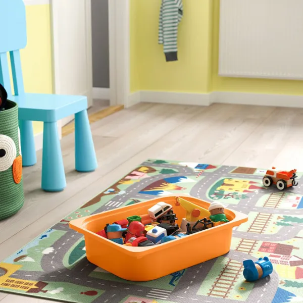 Стеллаж с контейнерами Ikea Trofast 2 52 x 32 x 44см cm / Массив / Дуб cонома photo 5