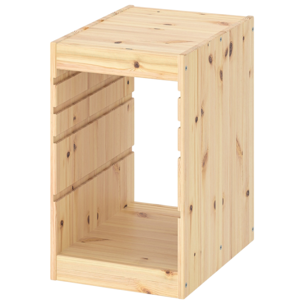 Etajeră Ikea Trofast 4 52 x 32 x 44 cm / Pin Masiv / Sonoma Oak photo 2