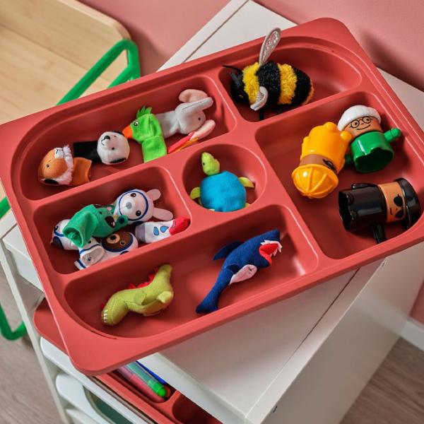 Etajeră cu containere Ikea Trofast 4 56 x 34 x 44 cm / Masiv / White photo 7