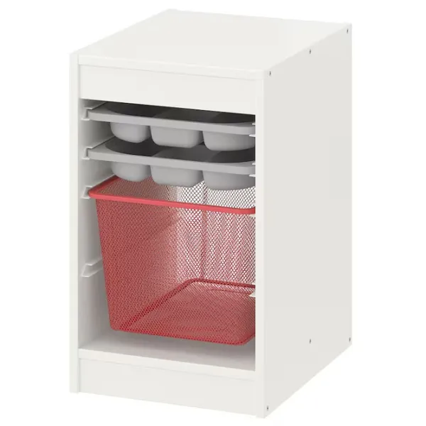 Etajeră cu containere Ikea Trofast 2 56 x 34 x 44 cm / PAL / White photo 1