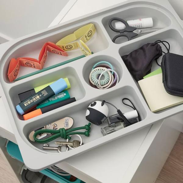 Etajeră cu containere Ikea Trofast 2 56 x 34 x 44 cm / PAL / White photo 5