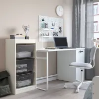 Стеллаж Ikea Trofast 3 56 x 46 x 30см cm / ЛДСП / White photo 2