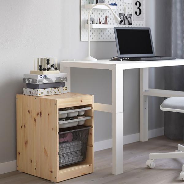 Стеллаж с контейнерами Ikea Trofast 2 52 x 32 x 44см cm / ЛДСП / Дуб cонома photo 2