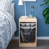 Etajeră cu containere Ikea Trofast 2 52 x 32 x 44 cm / PAL / Sonoma Oak photo 3