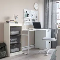 Стеллаж Ikea Trofast 3 94 x 46 x 30см cm / ЛДСП / White photo 3