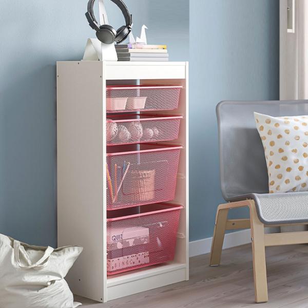 Etajeră Ikea Trofast 4 94 x 46 x 30 cm / PAL / White photo 2