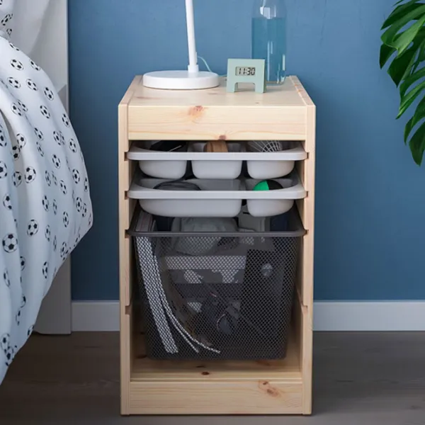 Etajeră cu containere Ikea Trofast 4 56 x 34 x 44 cm / Masiv / Sonoma Oak photo 2