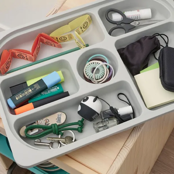 Etajeră cu containere Ikea Trofast 4 56 x 34 x 44 cm / Masiv / Sonoma Oak photo 6