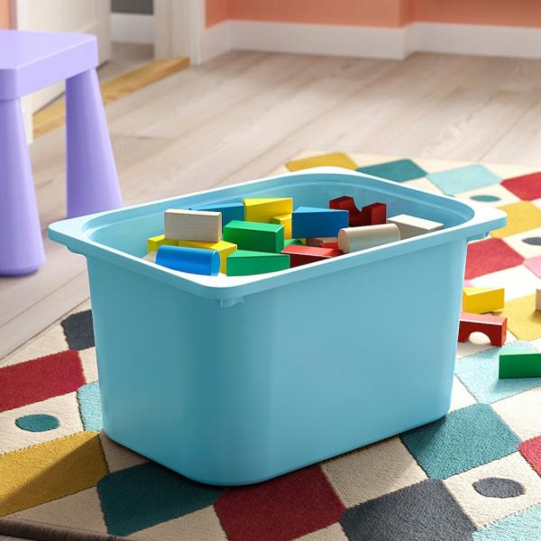 Стеллаж с контейнерами Ikea Trofast 8 91 x 94 x 44см cm / Массивная сосна / Дуб cонома photo 6
