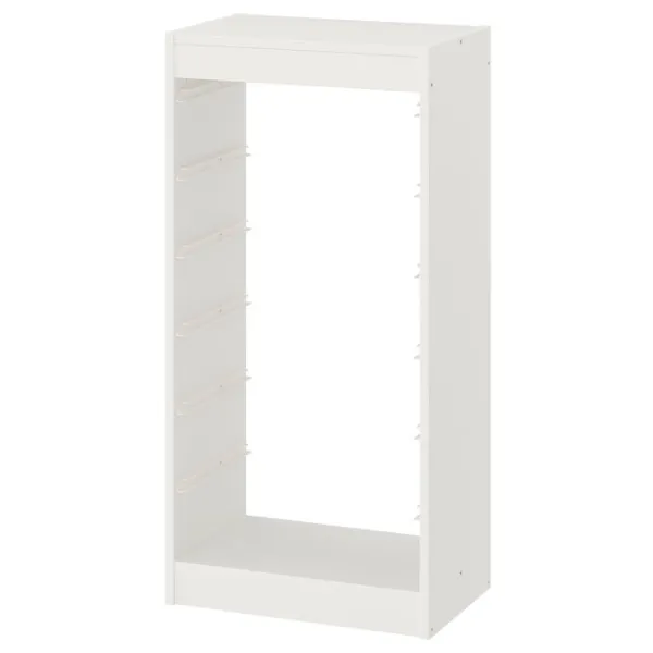 Стеллаж с контейнерами Ikea Trofast 4 94 x 46 x 30см cm / ЛДСП / White photo 2