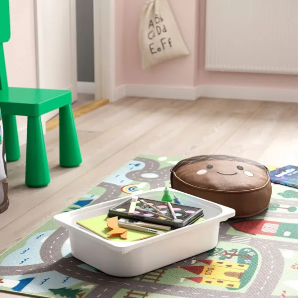 Стеллаж с контейнерами Ikea Trofast 4 94 x 46 x 30см cm / ЛДСП / White photo 7