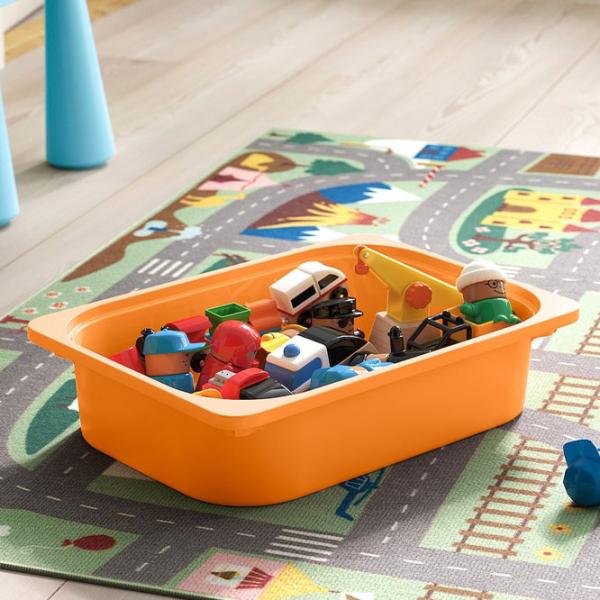 Стеллаж с контейнерами Ikea Trofast 6 52 x 93 x 44см cm / Массивная сосна / Дуб cонома photo 5