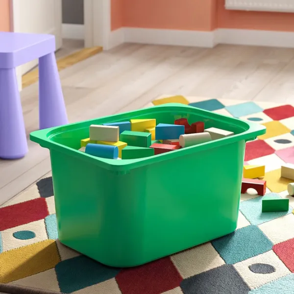 Стеллаж с контейнерами Ikea Trofast 6 52 x 93 x 44см cm / Массивная сосна / Дуб cонома photo 8